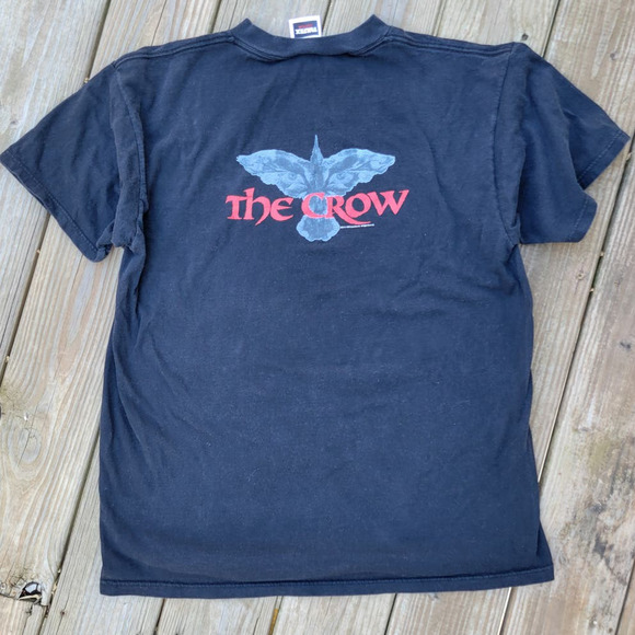 Vintage RARE 1994 The Crow Movie T-Shirt Brandon Lee XL Tultex - Picture 1 of 4